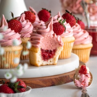 Strawberry Cupcakes